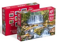 Forest Cascade Puzzel 2000 Stukjes - thumbnail