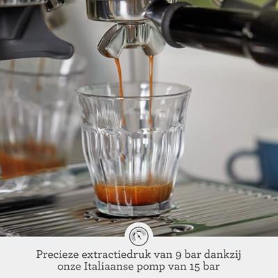Sage THE BARISTA EXPRESS SES875BSS2EEU1A Espresso apparaat Grijs Sage THE BARISTA EXPRESS SES875BSS2EEU1A Espresso apparaat Grijs
