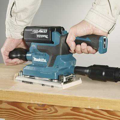 Makita DBO381ZU Accu Vlakschuurmachine AWS 18V Basic Body
