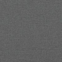 Eetkamerstoelen 4 st stof donkergrijs - thumbnail