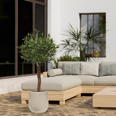 Olijf Kunstboom op stam 120cm UV in pot