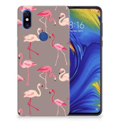Xiaomi Mi Mix 3 TPU Hoesje Flamingo Xiaomi Mi Mix 3 TPU Hoesje Flamingo
