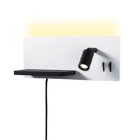 Paulmann Serrra 71103 Wandlamp 5.5 W LED Wit (mat), Zwart (mat) - thumbnail