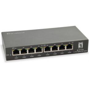 LevelOne GEP-0823 Gigabit Ethernet (10/100/1000) Zwart Power over Ethernet (PoE) LevelOne GEP-0823 Gigabit Ethernet (10/100/1000) Zwart Power over Ethernet (PoE)