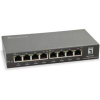 LevelOne GEP-0823 Gigabit Ethernet (10/100/1000) Zwart Power over Ethernet (PoE) - thumbnail