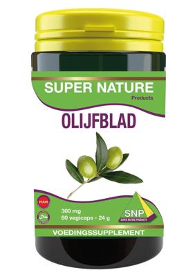 SNP Olijfblad extract 300 mg puur 60 Vegetarische capsules SNP Olijfblad extract 300 mg puur 60 Vegetarische capsules