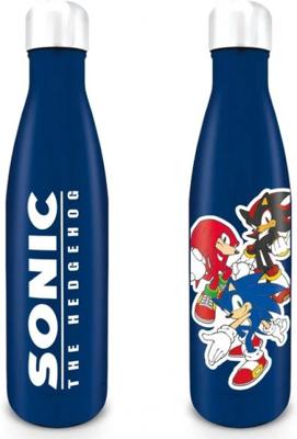 Sonic the Hedgehog Metal Drinks Bottle - Shadow, Sonic & Knuckles