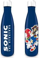 Sonic the Hedgehog Metal Drinks Bottle - Shadow, Sonic & Knuckles - thumbnail