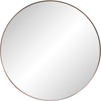 Ben Mimas ronde spiegel met LED verlichting en anti-condens Ø100cm geborsteld koper - thumbnail