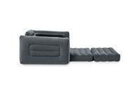 Intex 66551NP Opblaasbare Stoel-Bed 117x224x66 cm Antraciet - thumbnail