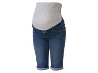esmara Dames zwangerschaps jeansshorts (46, Donkerblauw) - thumbnail