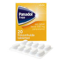 Panadol Zapp 500 mg Filmomhulde Tabletten - thumbnail