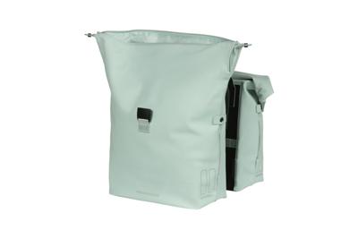 Basil fietstas dubbel SoHo Nordlicht 41 liter lichtgroen - 18078 Basil fietstas dubbel SoHo Nordlicht 41 liter lichtgroen - 18078