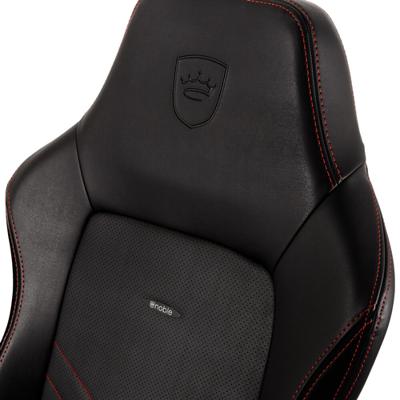Noblechairs Hero zwart/rood - thumbnail