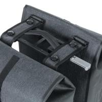 Dubbele fietstas Basil Urban Dry MIK 50 liter - charcoal - thumbnail
