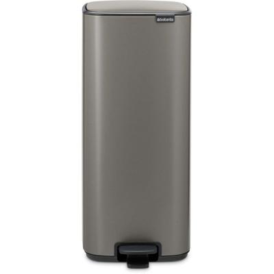 Brabantia Bo Pedaalemmer 30L Platinum