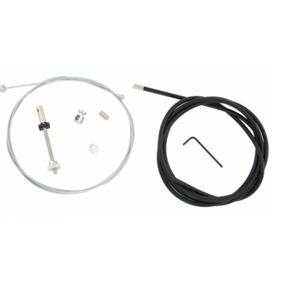 SLURF Remkabel voor/achter trommelrem compleet zwart