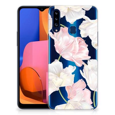 Samsung Galaxy A20s | TPU Case | Lovely Flowers