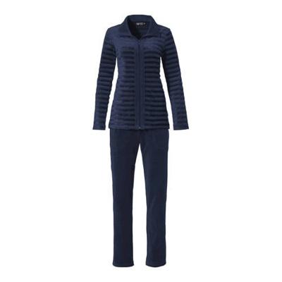 Dames huispak Pastunette De Luxe 85202-350-8 blauw-44 Dames huispak Pastunette De Luxe 85202-350-8 blauw-44