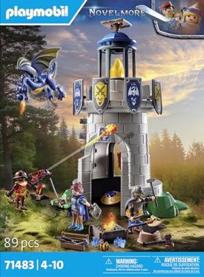 PLAYMOBIL Novelmore riddertoren met smid en draak 71483 - thumbnail