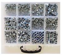 Bofix 220200 doos assortiment 12 vaks moeren en borgmoeren - thumbnail