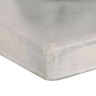 VidaXL Paalkappen 6 st bol 91x91 mm gegalvaniseerd metaal