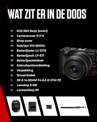 Canon EOS R50 V + RF-S 14-30mm IS STM POWER ZOOM