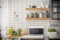 Sharp YC-MG02E-W magnetron Aanrecht 20 l 800 W Blauw, Wit - thumbnail