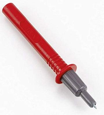 HT Instruments 404-IECR 1003030 Banaanstekker Bananenbus, Bus 4 mm, Steekaansluiting 4 mm CAT III 1000 V, CAT IV 600 V Rood 1 stuk(s)