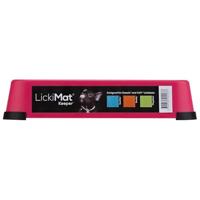LICKIMAT Keeper Lekmathouder voor binnen, kleur: roze - thumbnail