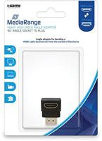 HDMI High Speed Hoek-adapter, 90 graden, Contrastekker/stekker - thumbnail