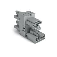 WAGO 890-1734 3-voudige verdeeldoos 890 Totaal aantal polen: 4 16 A Grijs 50 stuk(s) - thumbnail