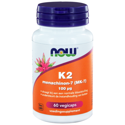 NOW Vitamine K2 Menachinon 7 100mcg Vegicaps