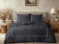 Primaviera Deluxe Brata Zwart/Grijs Zwart 240 x 200/260 cm - thumbnail