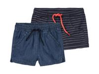 lupilu Kinder shorts (Donkerblauw gestreept, 98/104) - thumbnail