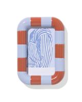 HEMA Fotolijst 3x10cm terra-lichtblauw hout instax (terra) - thumbnail