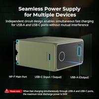 SmallRig 4577 NP-F970 USB-C Rechargeable Camera Battery, green - thumbnail