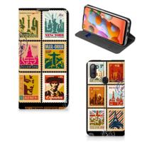 Samsung Galaxy M11 | A11 Book Cover Postzegels - thumbnail