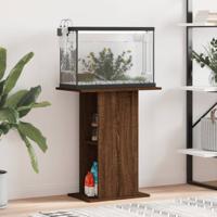 VidaXL Aquariumstandaard 60,5x36x72,5 cm bewerkt hout bruin eikenkleur - thumbnail