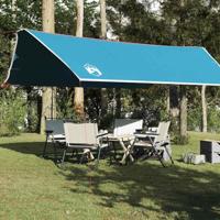 VidaXL Kampeerluifel waterdicht 500x294 cm blauw - thumbnail