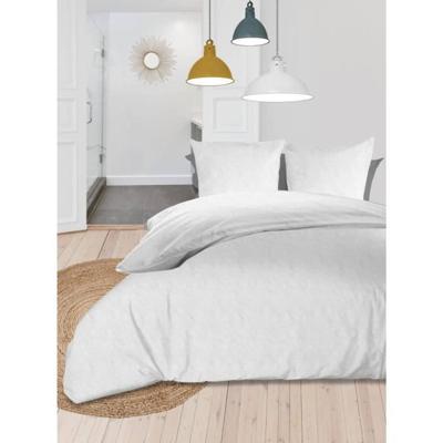 Soleil D'ocre Boheme Dekbedovertrek - Gewassen Microfiber - 240 X 260 Cm - Wit Soleil D'ocre Boheme Dekbedovertrek - Gewassen Microfiber - 240 X 260 Cm - Wit