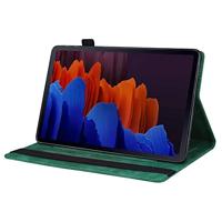 Lunso - Lenovo Tab P12 Pro - Luxe Bookcase hoes - Groen - thumbnail