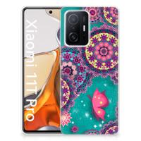 Xiaomi 11T | 11T Pro | Hoesje maken | Cirkels en Vlinders - thumbnail