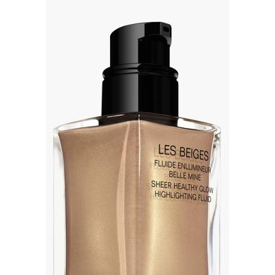 Chanel Les Beiges Sheer Healthy Glow Hightlighting Fluid Sunkissed Highlighter 30 ml Dames Chanel Les Beiges Sheer Healthy Glow Hightlighting Fluid Sunkissed Highlighter 30 ml Dames