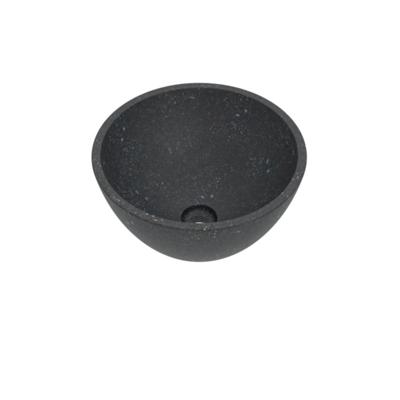 Basic Line Opbouw Waskom - 40x40x14 cm - Rond - Hardsteen