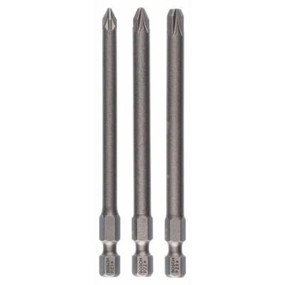 Bosch Accessories 2607001761 T-bit Extra hard E 6.3 3 stuk(s) Bosch Accessories 2607001761 T-bit Extra hard E 6.3 3 stuk(s)