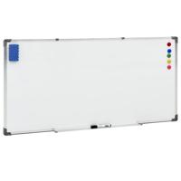 Whiteboard magnetisch 110x60 cm staal wit - thumbnail