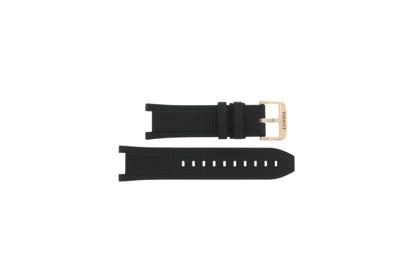 Horlogeband Tissot T603048543 Rubber Zwart 14mm