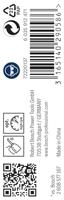 Bosch Accessoires Metaalboren HSS-G, Standard 3,5 x 39 x 70 mm 10st - 2608595058 - thumbnail