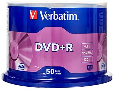 Verbatim DVD onbewerkt Spindel. 50 Stuk Niet-specified.